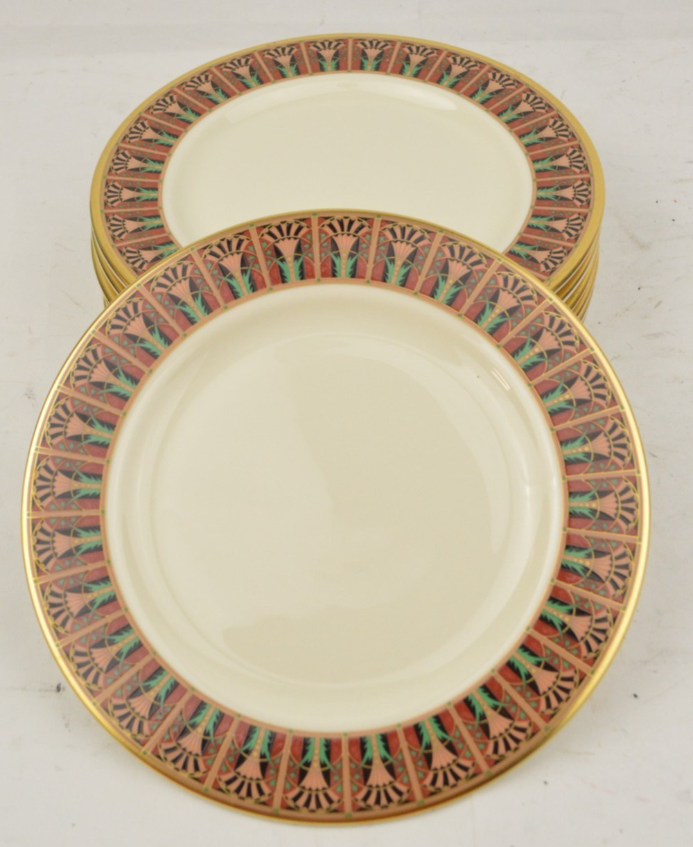Lenox Lucia Grand Tier Collection Set of 7 Bread Butter Plates 6-1/4" USA